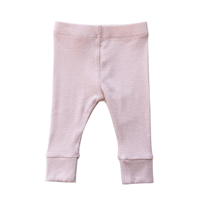 Ribbed Leggings Dusky Orchid