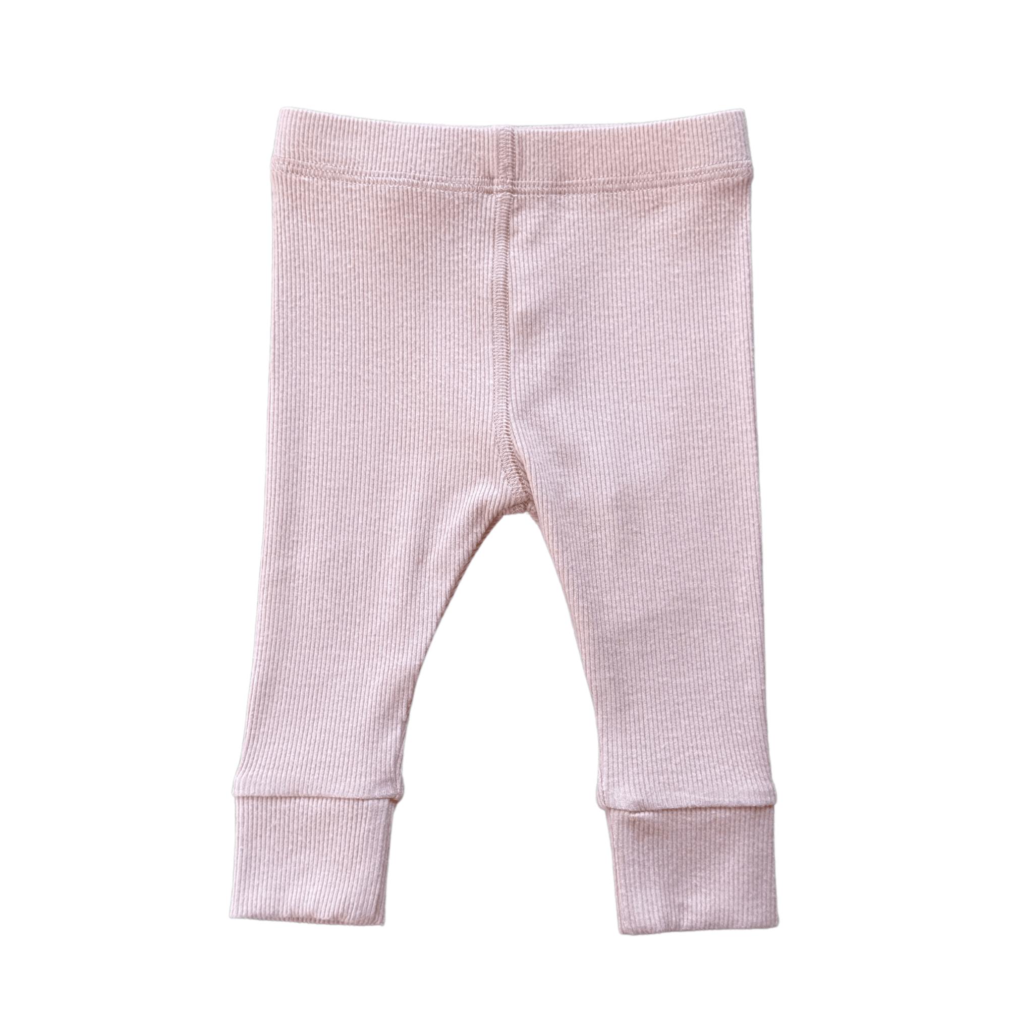 Ribbed Leggings Dusky Orchid
