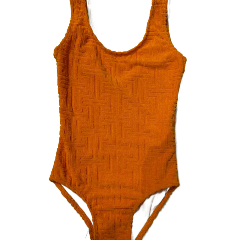 Kids One Piece Patterned Swimsuit Bikini