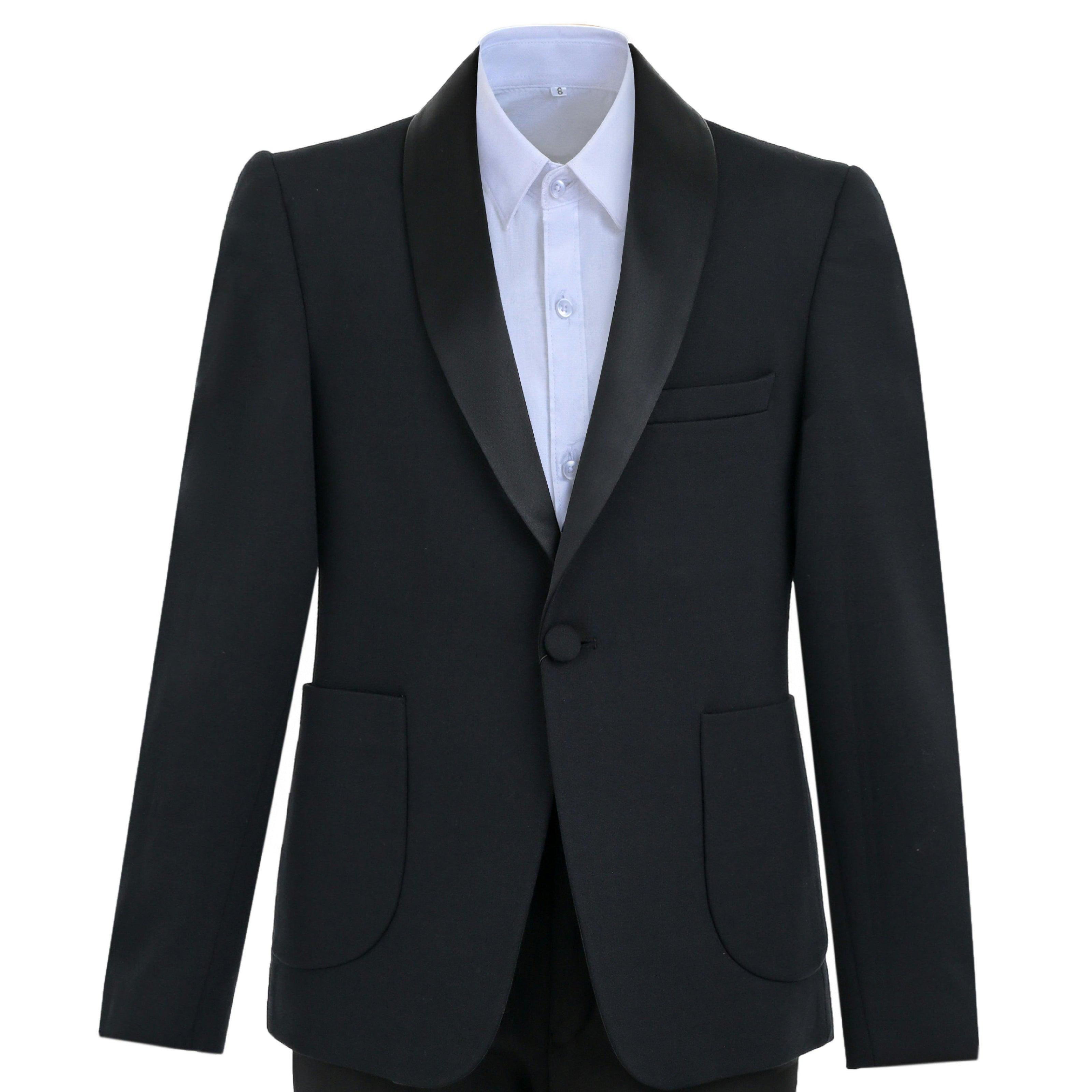 Navy Mason Single‑Button Blazer Suit Set
