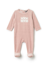 Astro Grid Print Onesie