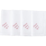 Please Leave by 9 Dinner Napkins