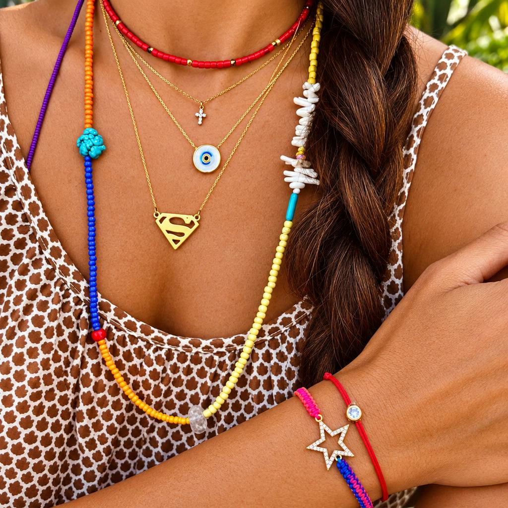 Mini Kate Evil Eye Necklace