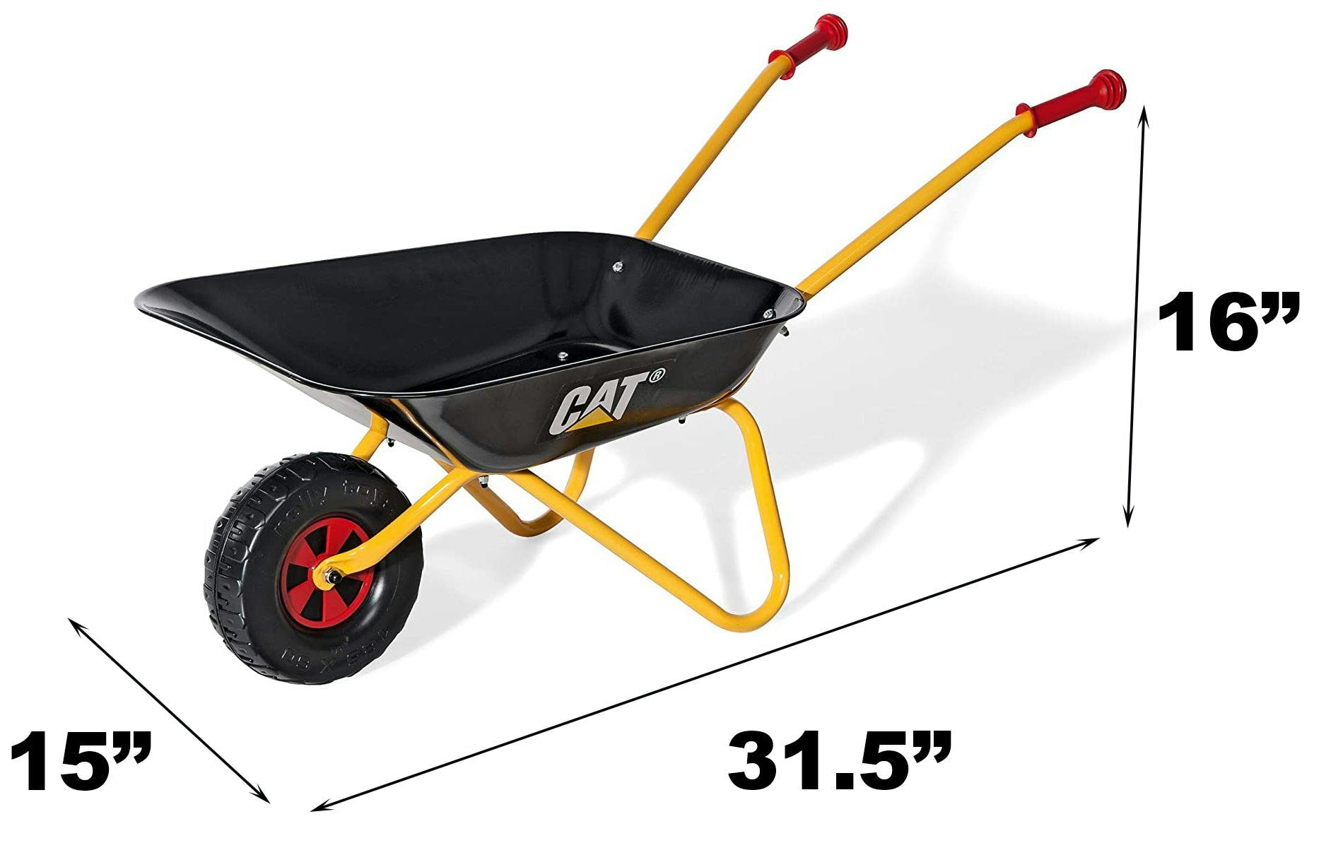 Rolly Metal Wheelbarrow