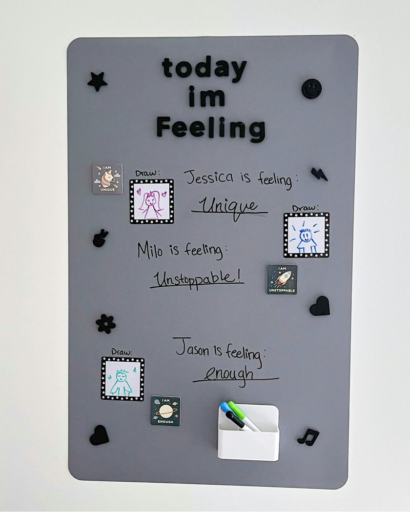 Magic Playwall - Rectangle Magnetic Wall Decal for Kids