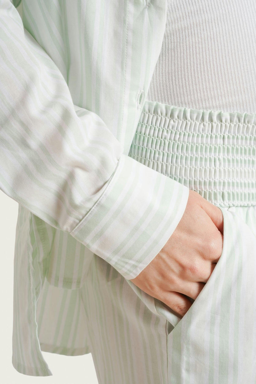 Easy Maternity & Nursing Button-Down Shirt