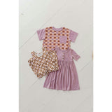 Short Sleeve Henley Dress Thistle
