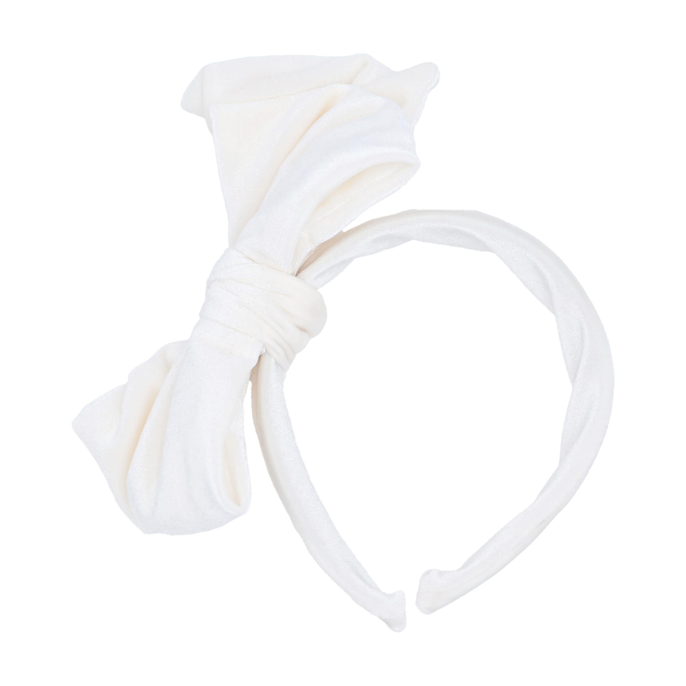 Velvet Bow Headband