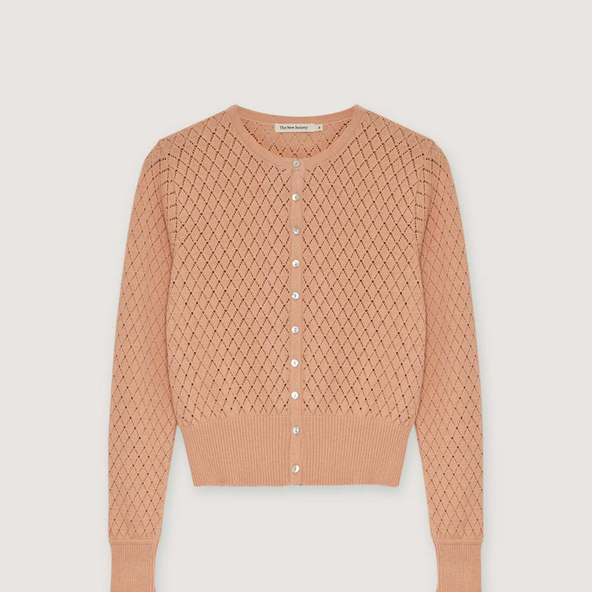 Lirio Woman Cardigan Peach Nougat