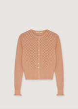 Lirio Woman Cardigan Peach Nougat