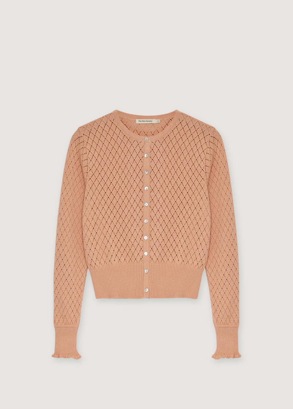Lirio Woman Cardigan Peach Nougat