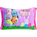Chocolate Easter Egg Buddies Packaging Fleece Plush