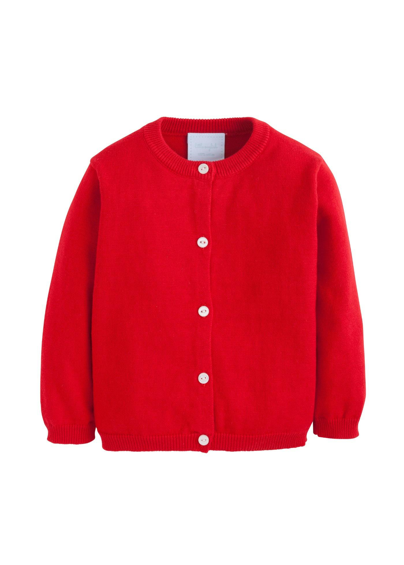 Essential Cardigan - Red