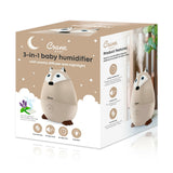 Mini-Adorable Red Fox 0.5 Gal. Baby Humidifier, Cool Mist with Aroma Tray & Night Light