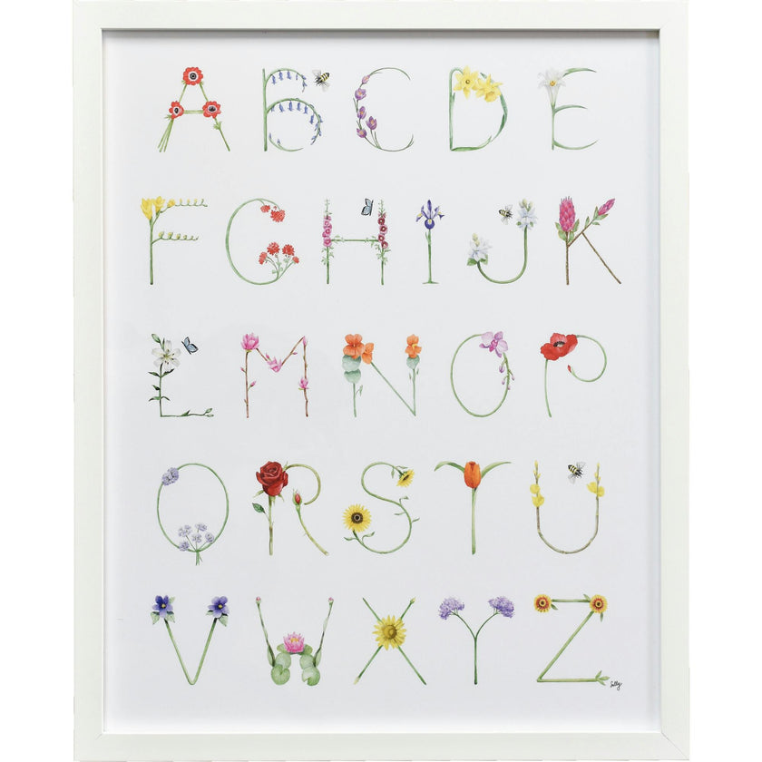 Flower Alphabet