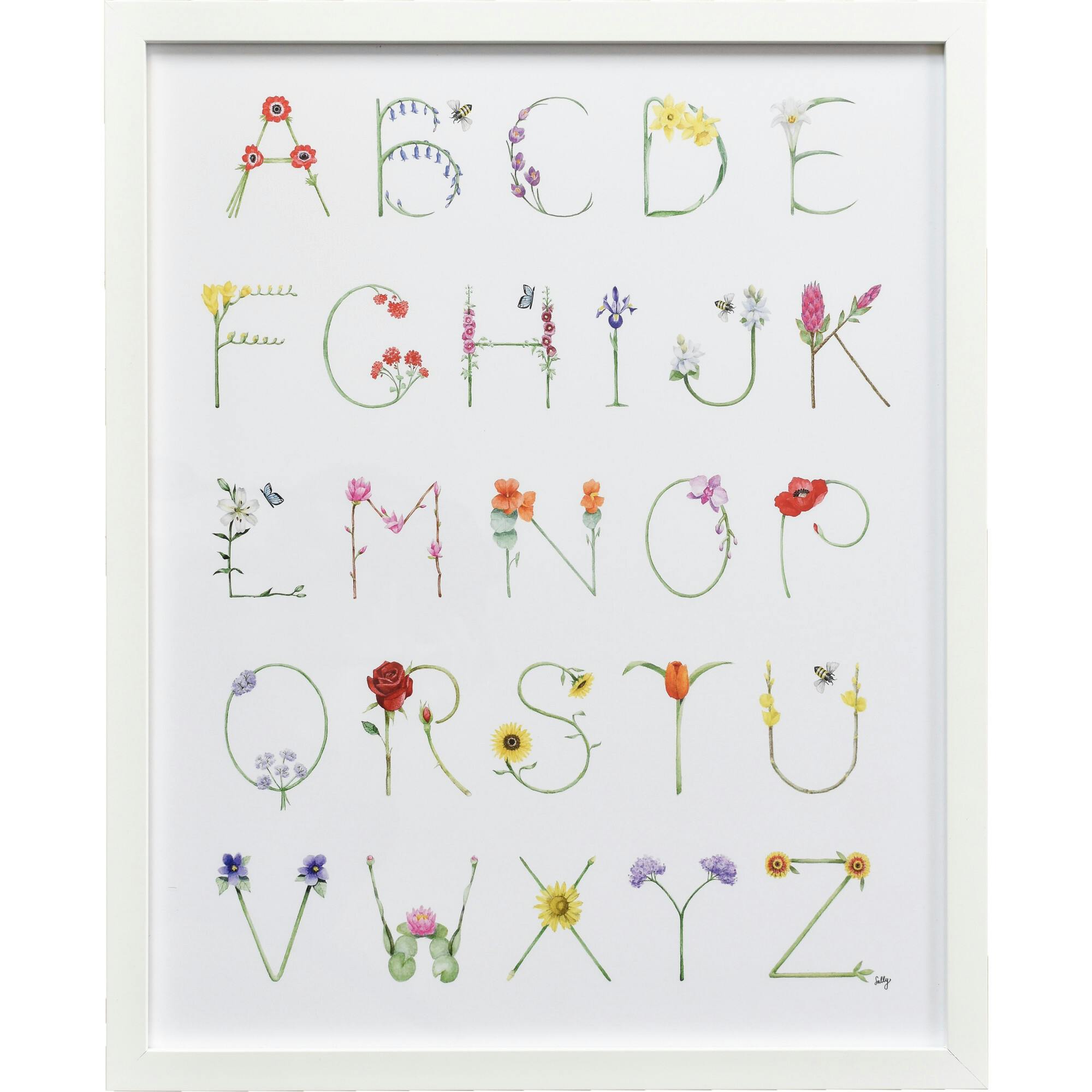 Flower Alphabet