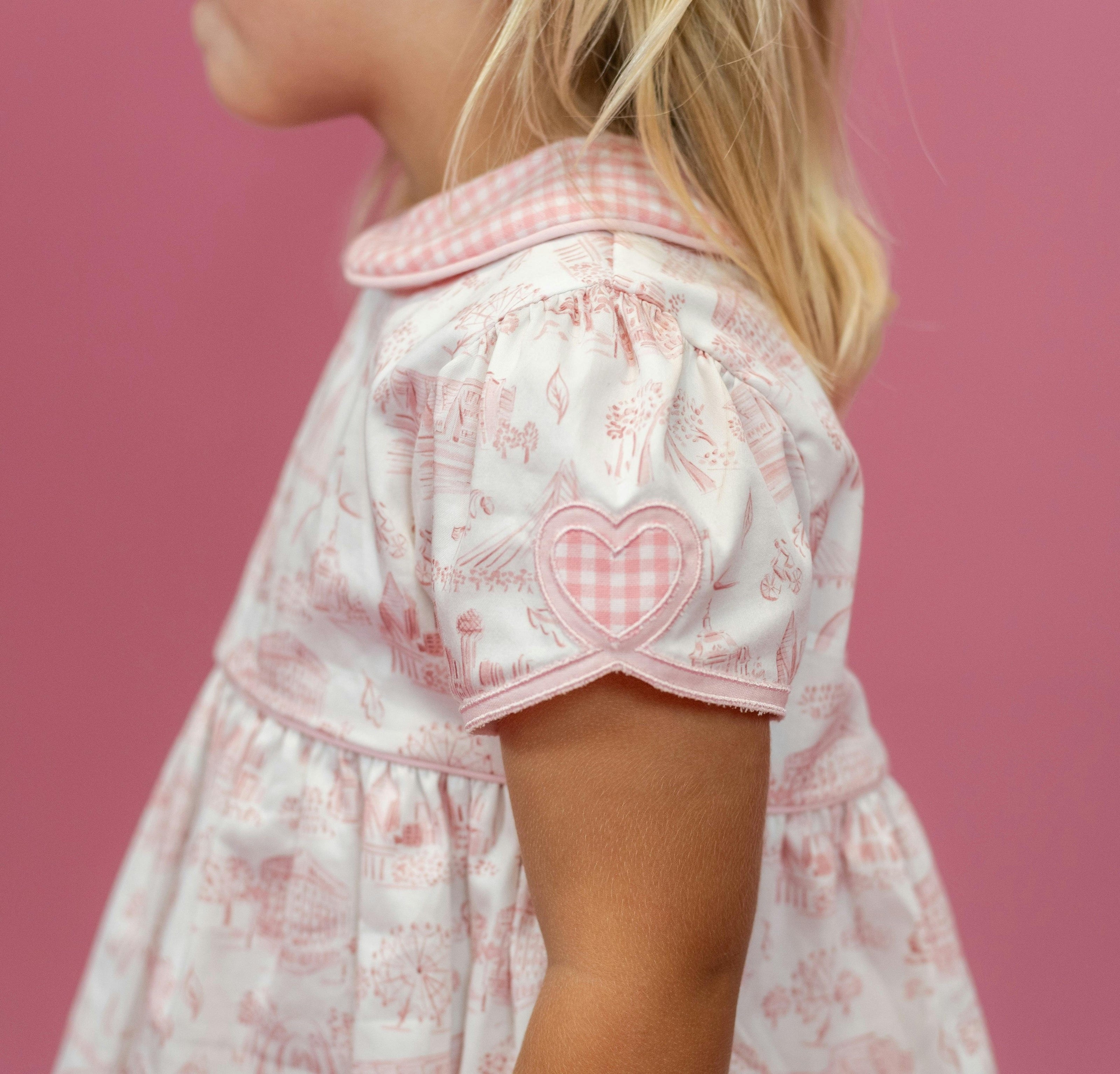 Emery Girl Set - Dallas Print