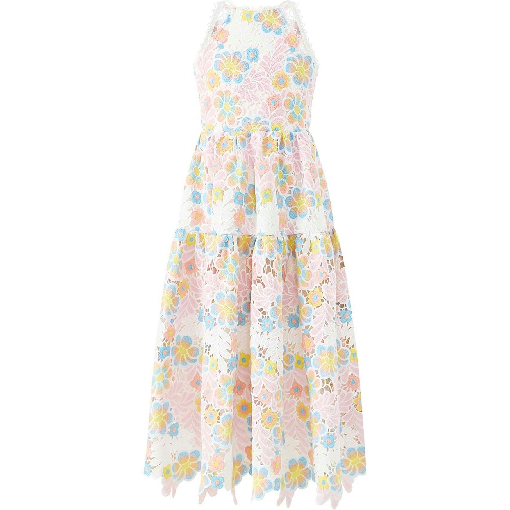 Diana Embroidered Maxi Dress