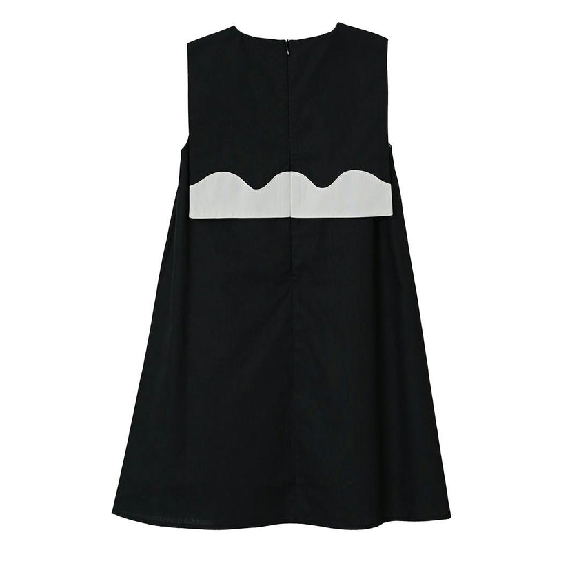 Lucy dress (black/off-white)