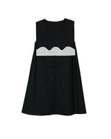Lucy dress (black/off-white)