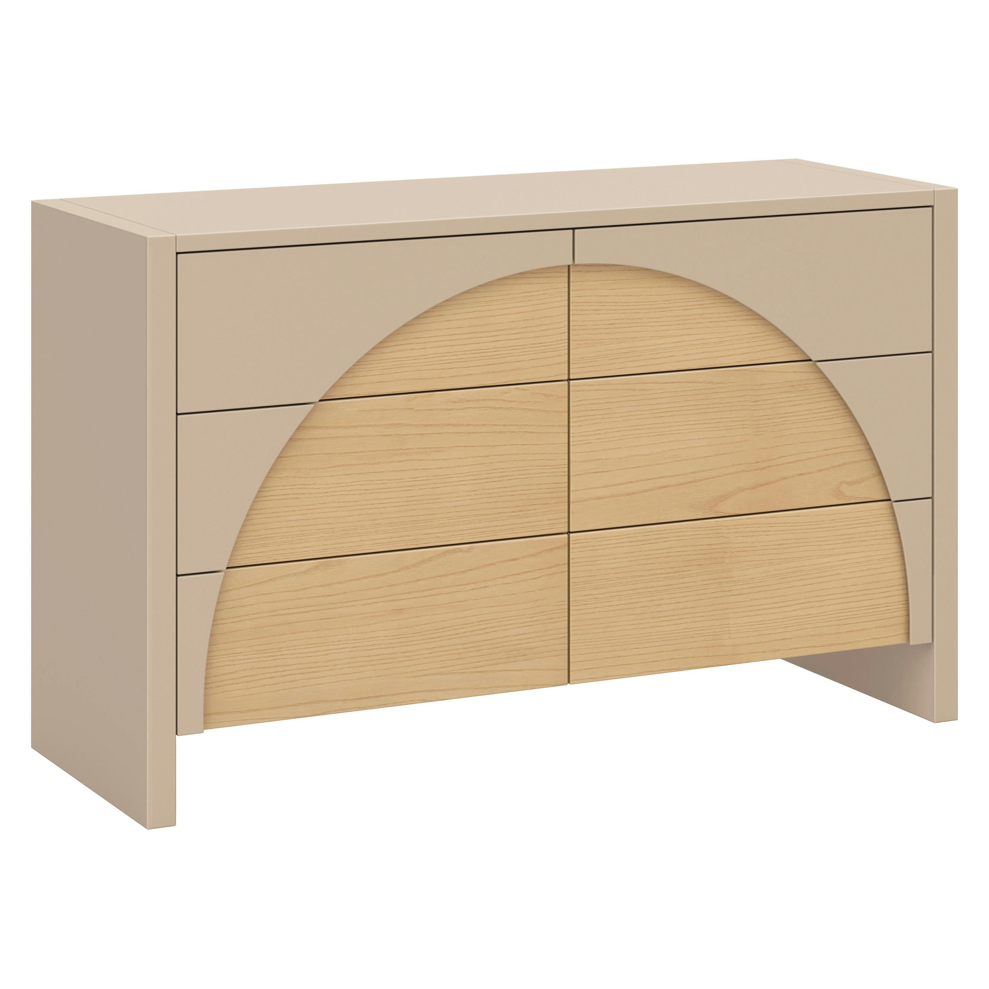 Babyletto Moab 6-Drawer Wide Assembled Dresser (56