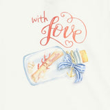 White In Love Graphic T-Shirt