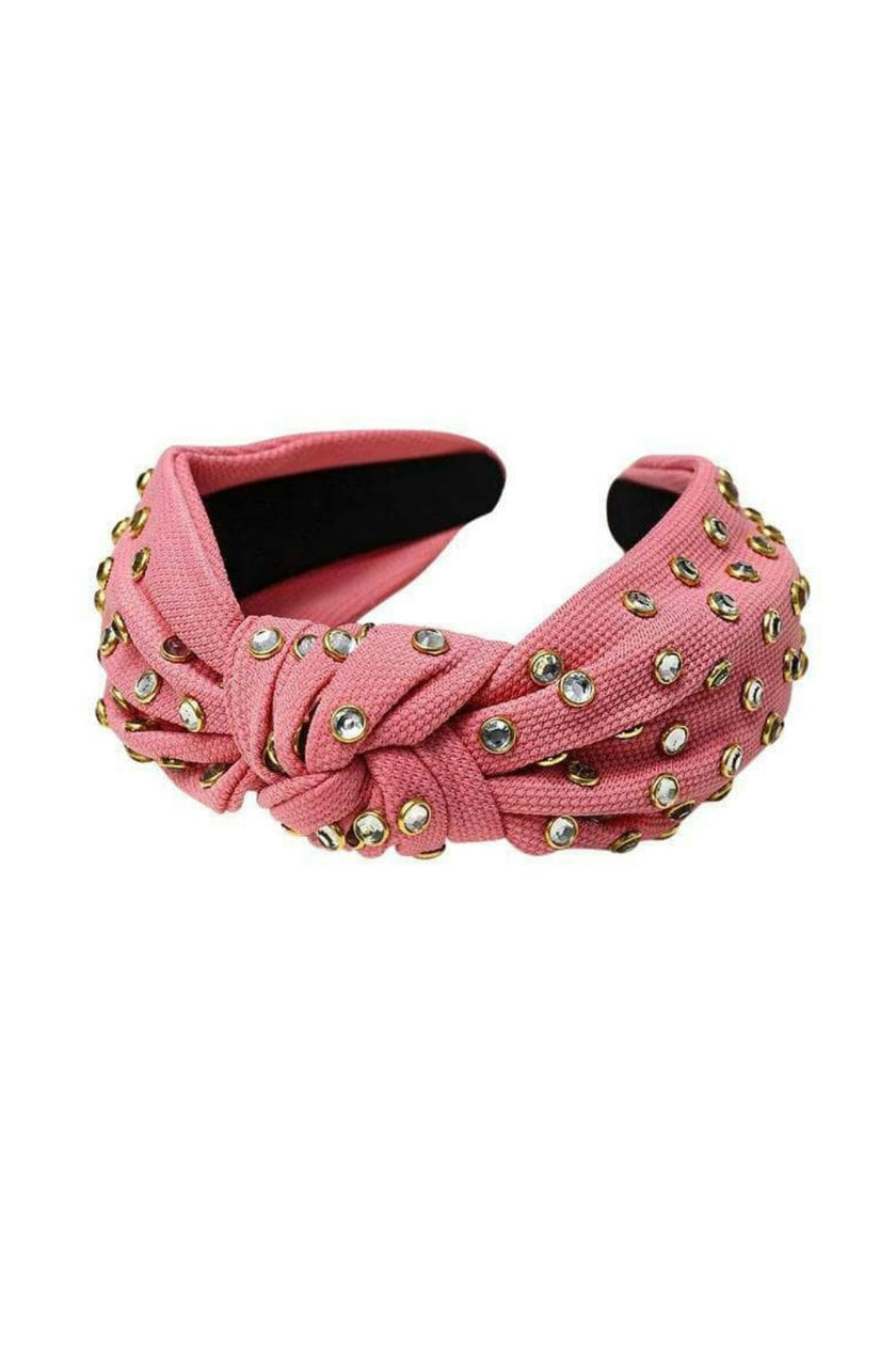 Crystal Studded Knot Headband