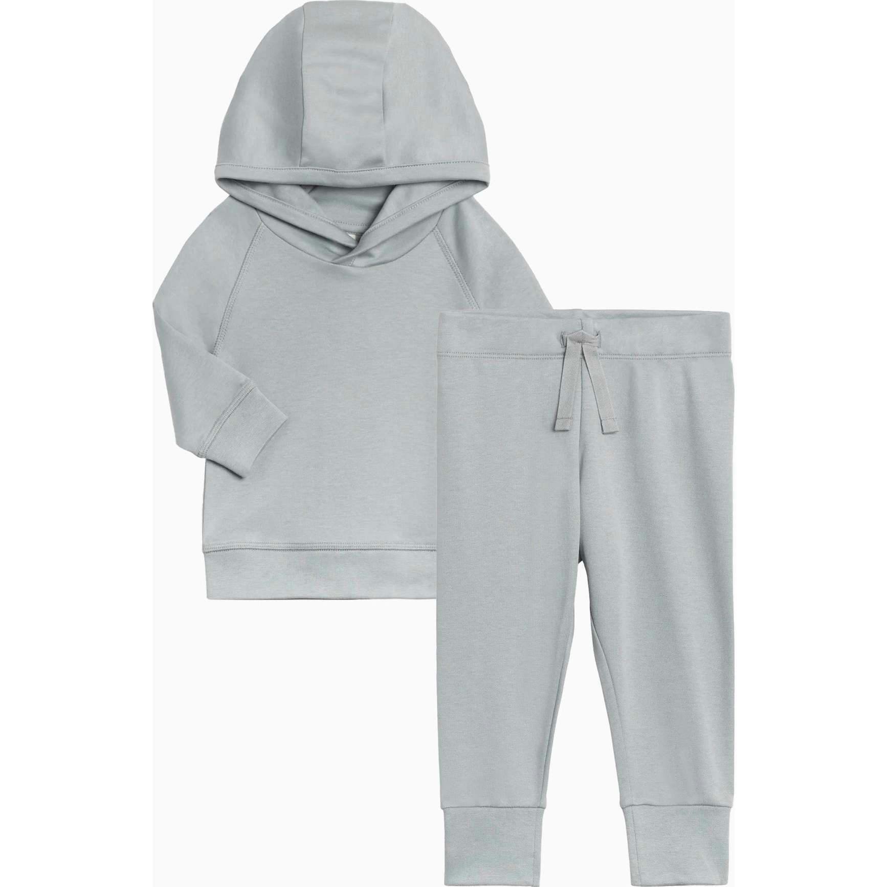 Organic Infant Lightweight Hoodie and Pant Set