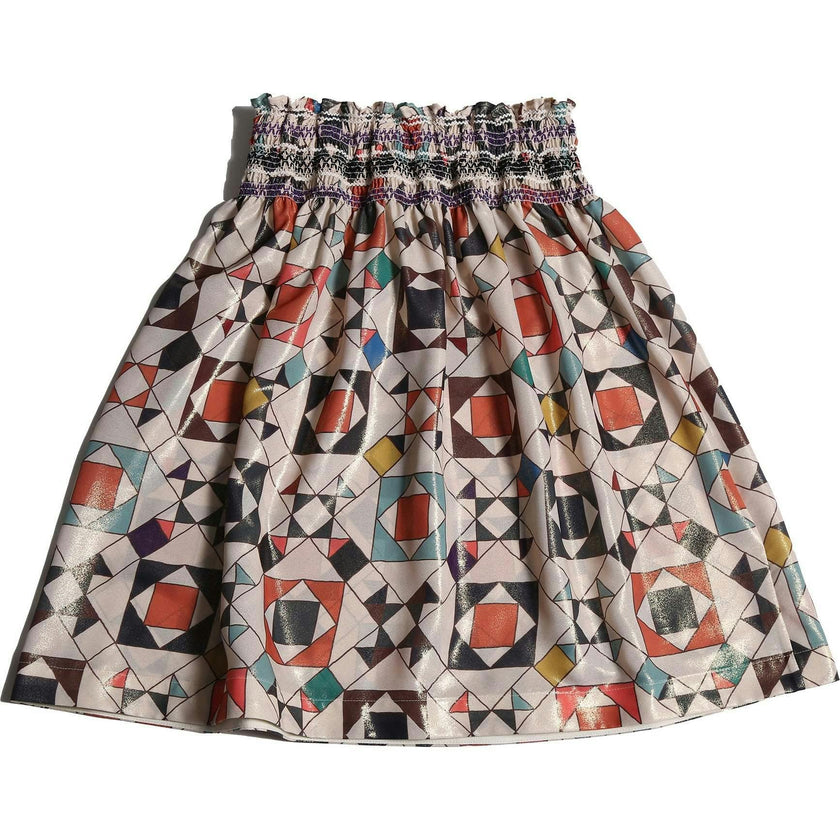 LUNA SMOCKED SKIRT