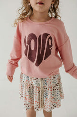 Girl's Drop-Shoulder Pullover