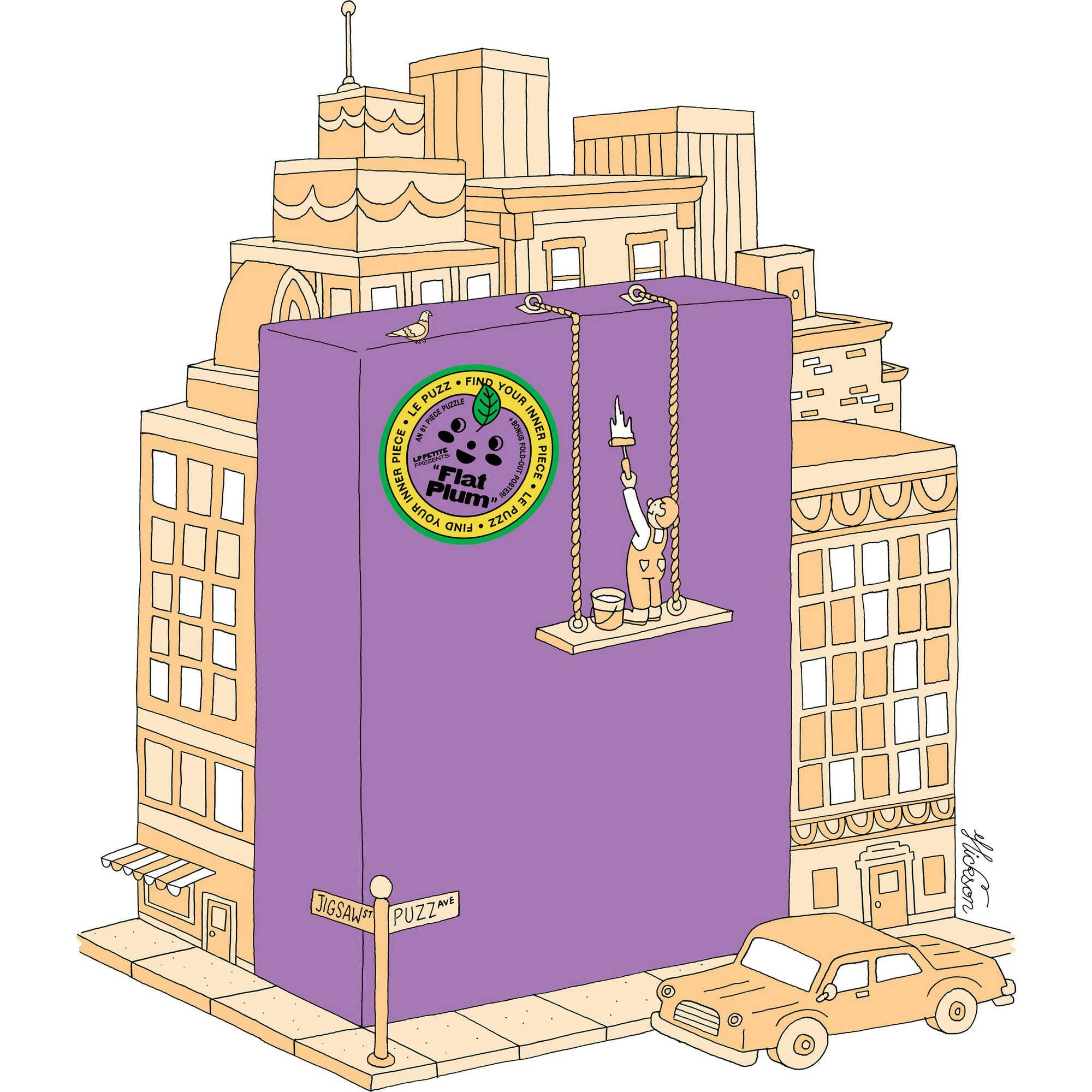 Flat Plum Puzzle