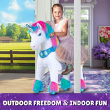 Model Y® Unicorn Ride-On Toy Age 4–7 – Rainbow