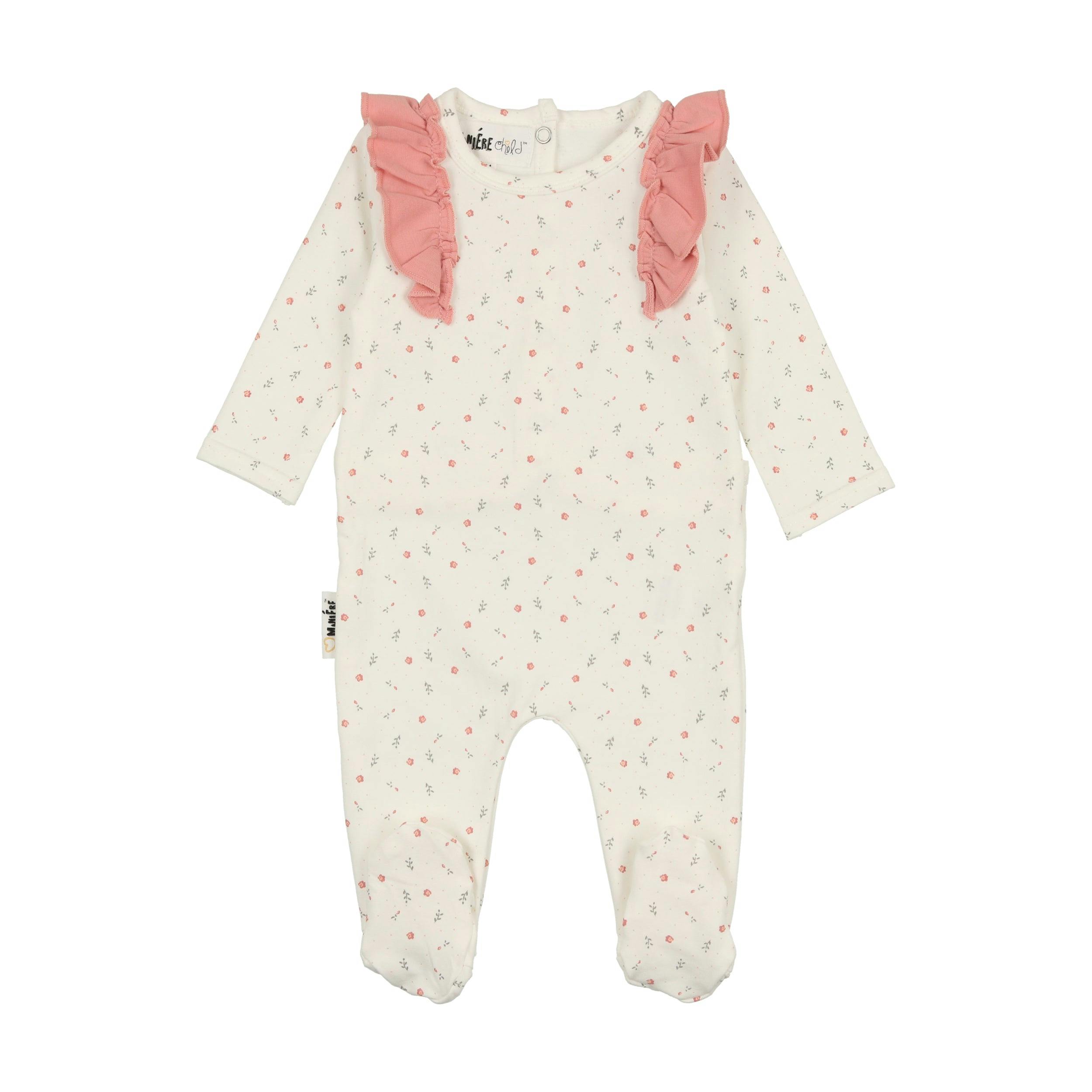 Petals & Polka Dots Footie