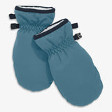 Kids weatherproof puffer mittens