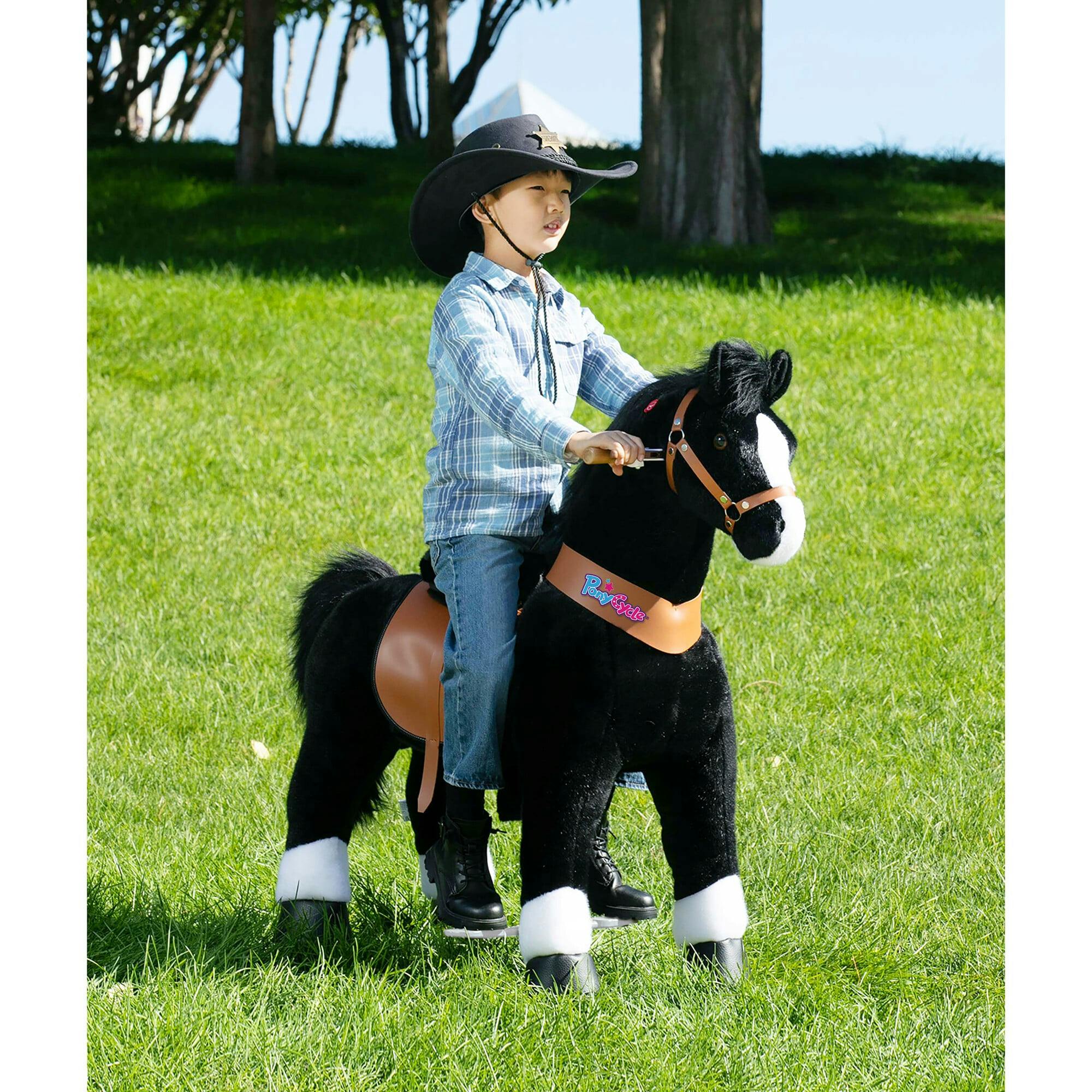 Model U® Horse Ride-On Toy Age 7+ – Black