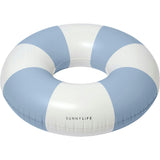 Tube Pool Ring: La Mer Med Blue Stripe