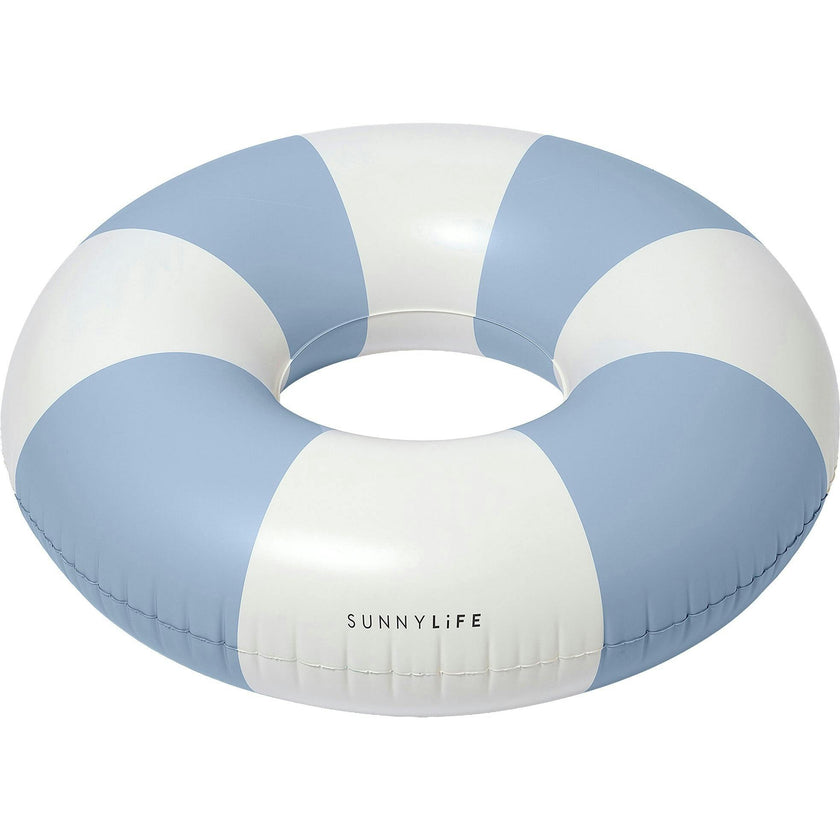 Tube Pool Ring: La Mer Med Blue Stripe