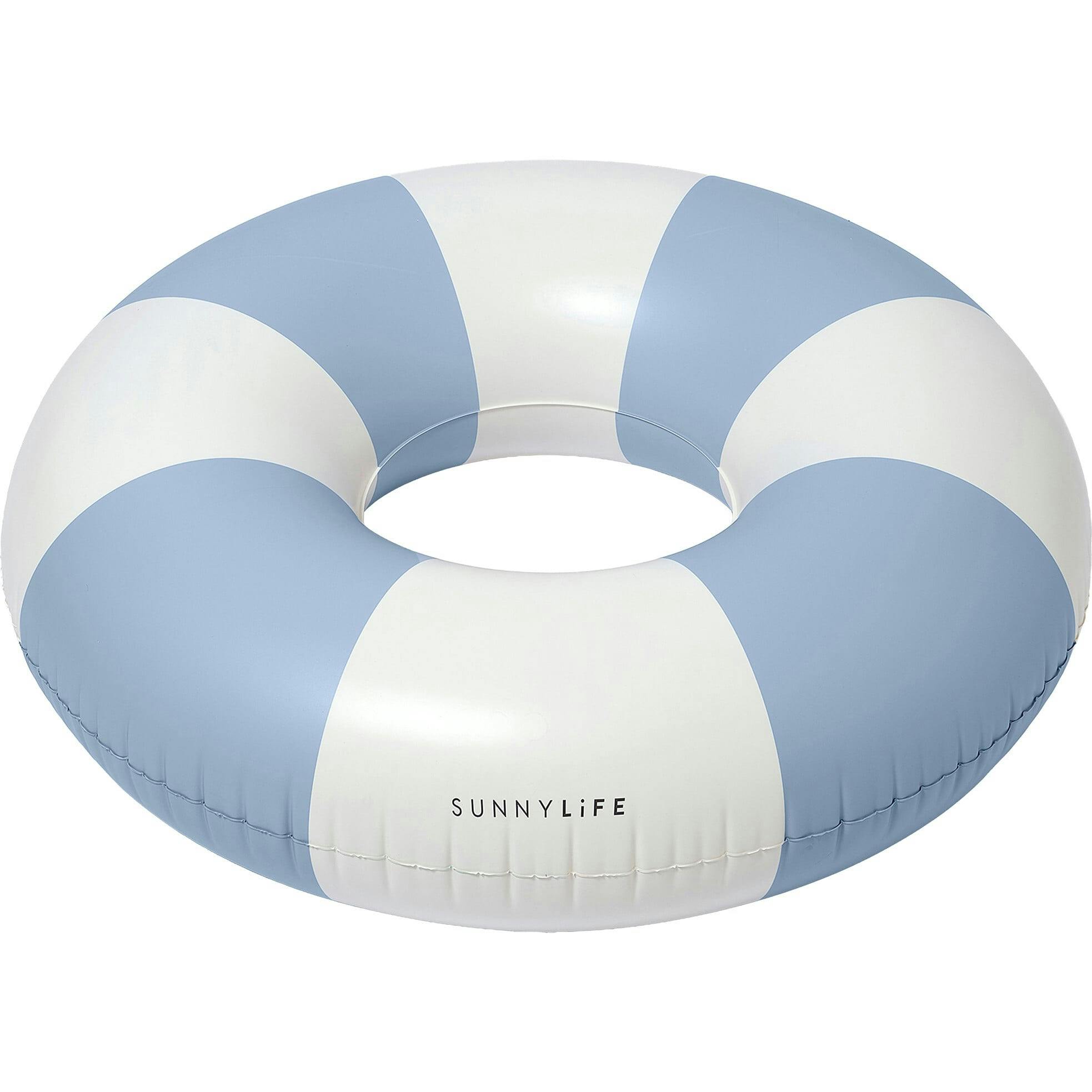 Tube Pool Ring: La Mer Med Blue Stripe