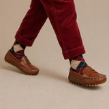 Logan Loafer | Natural Brown Leather