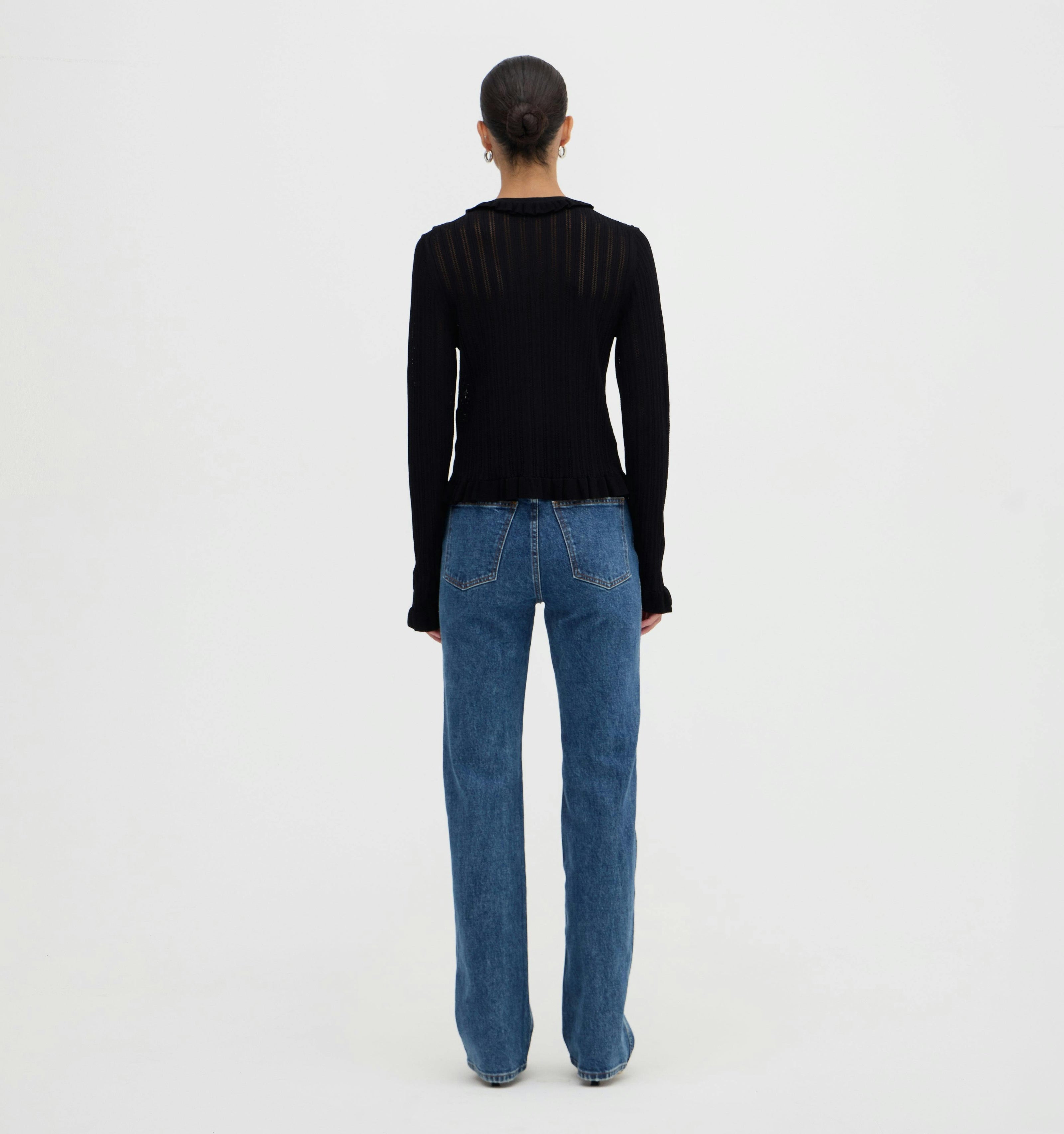 The Kyle Cardigan - Black