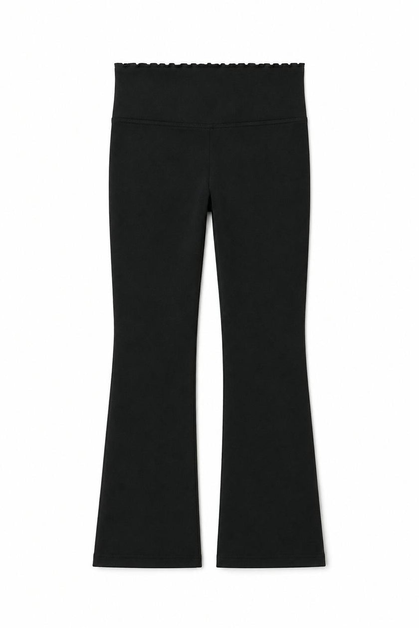 Mae Black Legging Flare