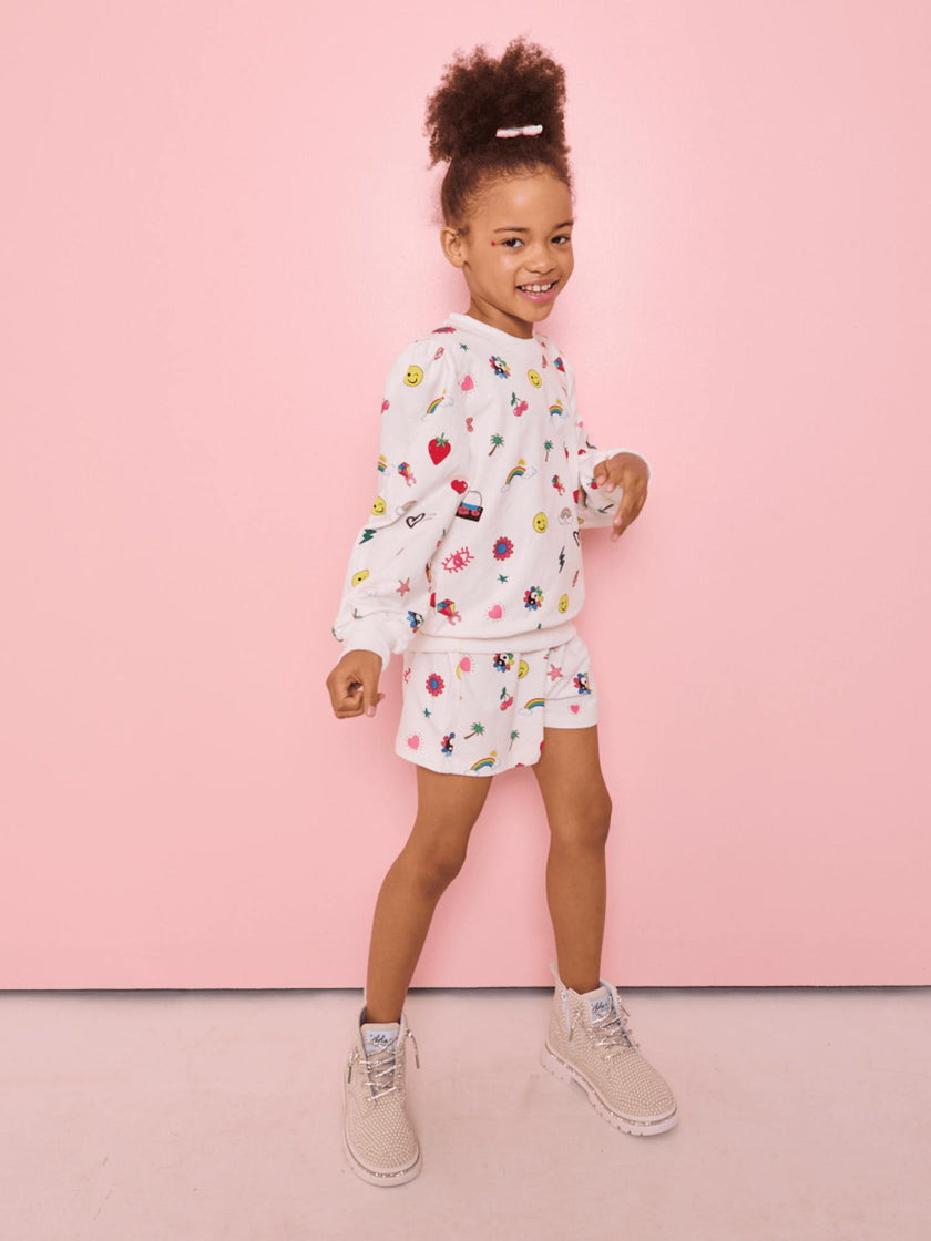 Emoji Vibes Short Set