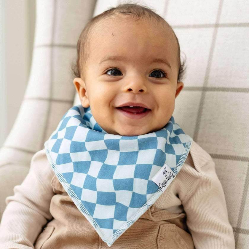 4 Pack Baby Bandana Bibs - Ryder
