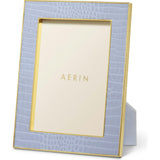 Classic Croc Leather Frame, Blue