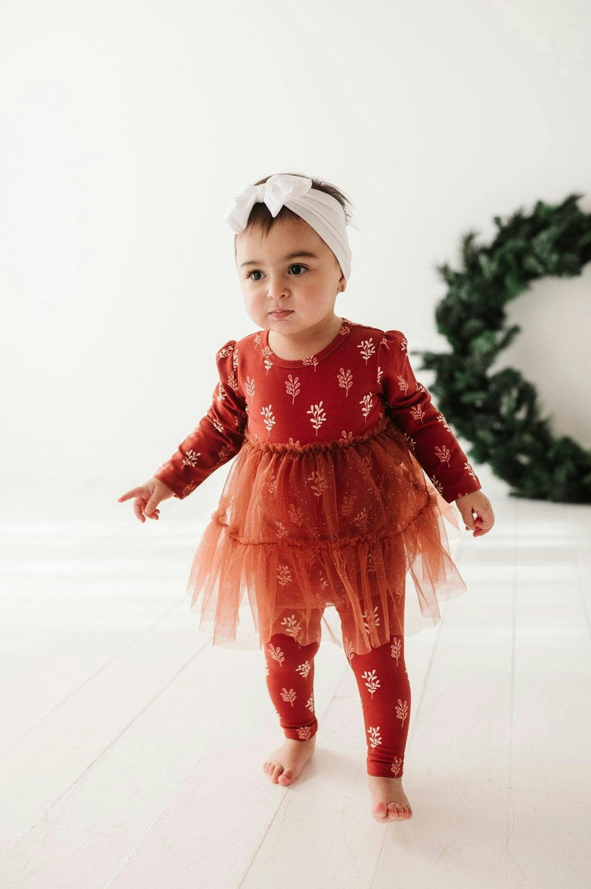 Baby Girl Tulle Bodysuit Dress