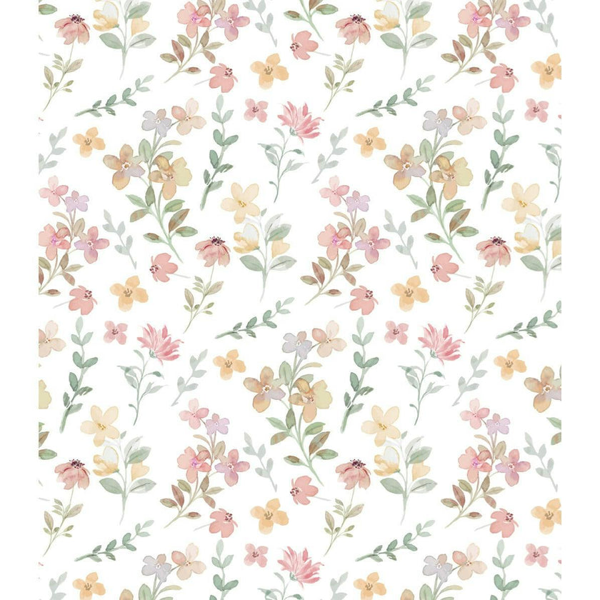 Winter Flowers Pima Baby Pajama