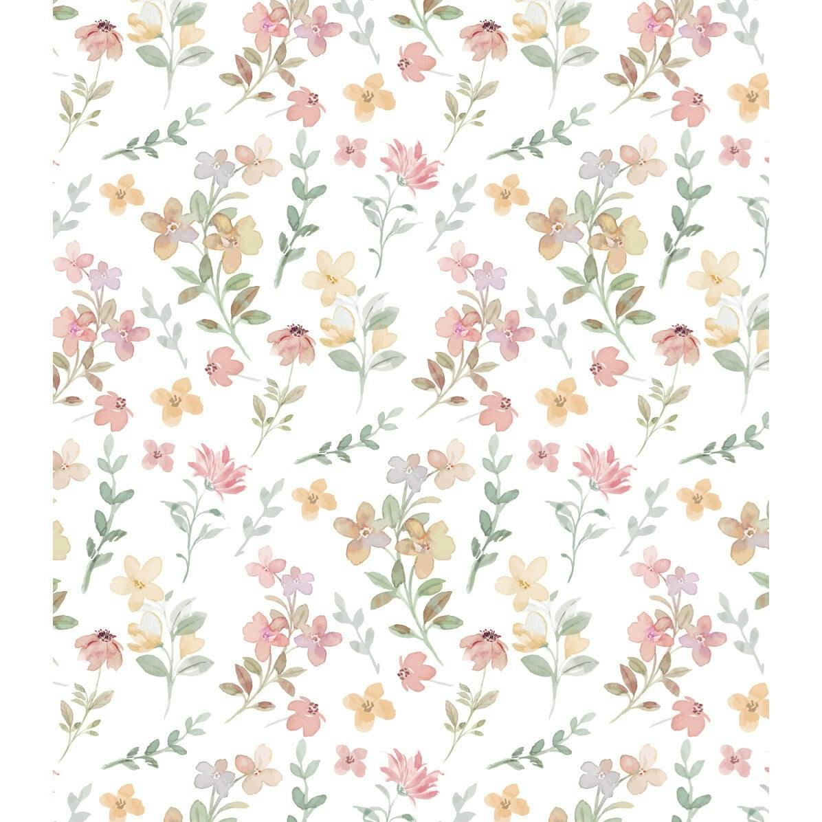 Winter Flowers Pima Baby Pajama