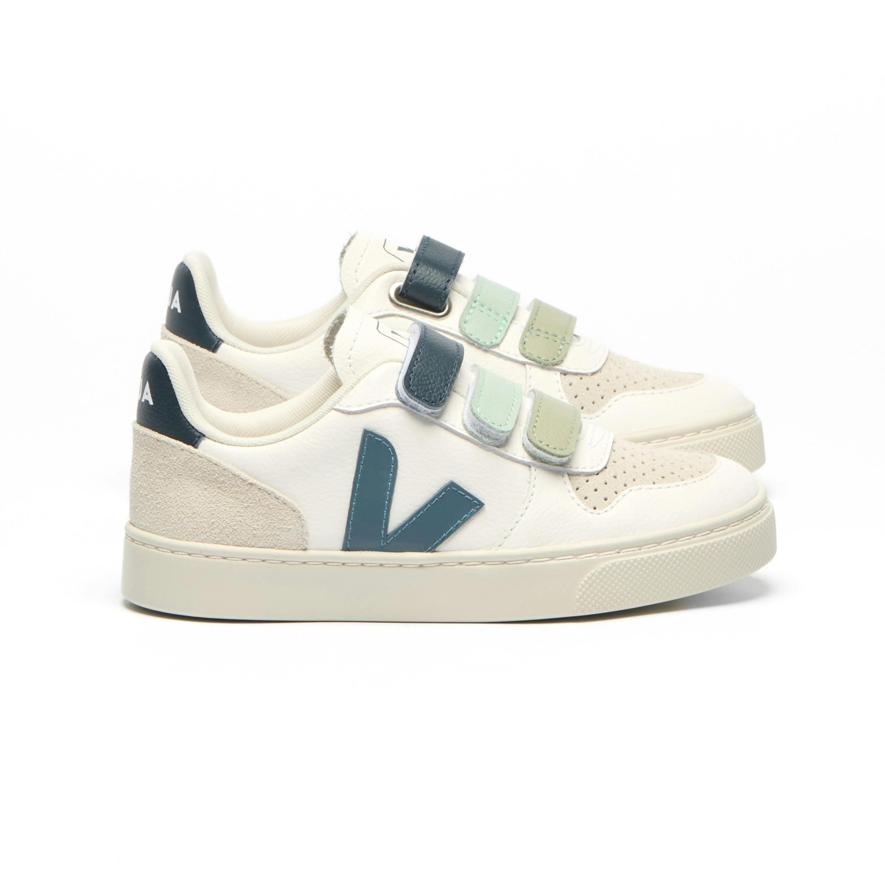 VEJA Small V-10 - White California