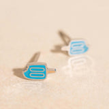 Blue Popsicle Mini Stud Earrings
