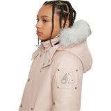 MOOSE KNUCKLES Unisex Parka with Shearling Hood - Dusty Rose